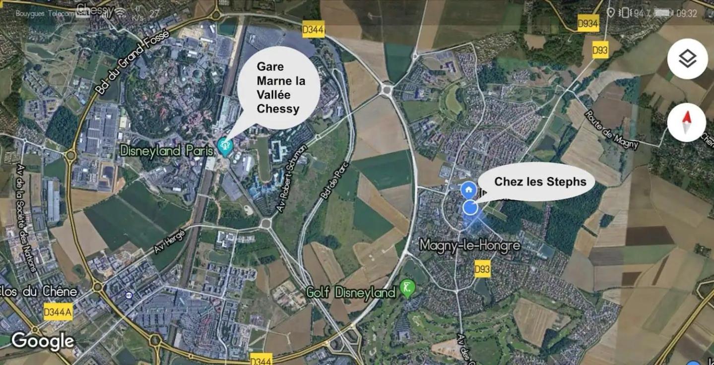 Chez Les Stephs Leilighet Magny-le-Hongre Eksteriør bilde