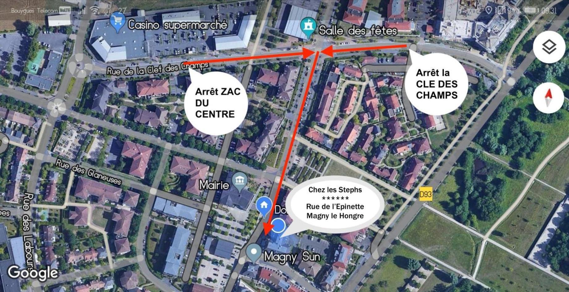Chez Les Stephs Leilighet Magny-le-Hongre Eksteriør bilde